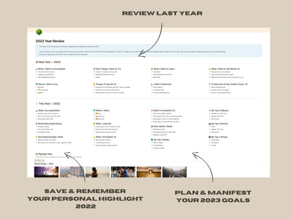 Life Architect Notion Blueprint - 2024 Template