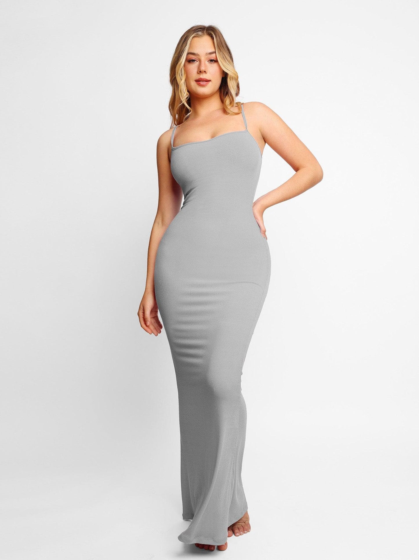 Kimberly Dress | Shaping Lounge Slip Long Dress